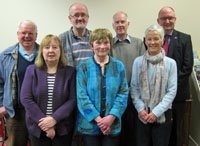The 2016 committee (Elspet Chapman absent from photo) Photo: Liz Buchan