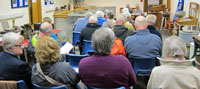 A good crowd of volunteers and members of the local community attended the AGM