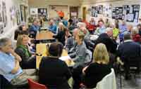 It was pretty much a full house for the latest in our series of traditional skills workshops