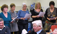 The 'Castlehill Croakers' in full song
