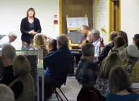 Local storyteller Alex Parience from Portskerra captivated the audience with several enchanting tales