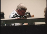 Dennis Manson was on cracking form with the accordian, fairly setting toes tapping