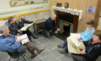 Time to relax round the fireside and catch up on some 30 year old news in the Groats and Couriers