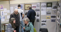 The display relating to local people involved in early military conflict proved very popular