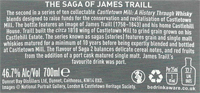Bottle rear label