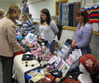 A wide variety of hand made craft ware was on display