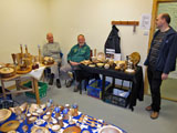 The North Highland Woodturners Association had a magnificent display of goods on offer