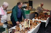 The North Highland Wood Turners Association had a superb display of locally produced, turned wooden articles