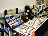 Artisan Caithness necklaces, cards and felt work