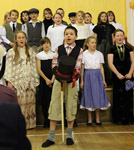 For their encore, the children performed "Where did you get that hat?"