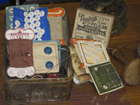 A complete array of mending materials
