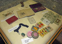 A selection of personal artefacts from circa 1910