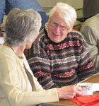 Morris entertains