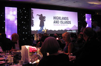 The whole ambiance of the evening was very professional, reflecting the status of the awards