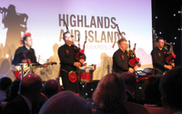 The Red Hot Chilli Pipers set the seal on an outstanding evening Their performance of 'Highland Cathedral' was simply sensational
