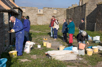 The weather was kind for the duration of the course, with lots for everyone to do.