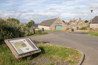 The approach to Castlehill Heritage Centre