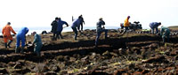 Peat cutting may be sustainable, but it is very hard work. Better in May, however as any later in the season and the midges can turn this into a livin