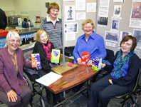 Muriel with the winners - Team 'Murkle'. Remember, don't open the eggs before Easter