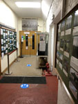 The old entrance foyer hosts the amazing Living Landscapes of Castletown Project display