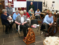 Muriel provides some information about sheep farming activities on her family farm