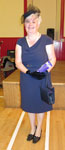 I've just won a prize for my 40s outfit!