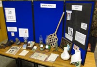 A selection of domestic artefacts from the turn of the century (20th century, that is)