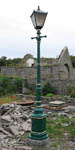 Thanks to some neat paint work by John, the 'Victorian' style street lamp now really looks the part